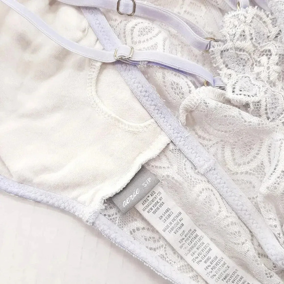 Aerie Racerback Lace Bralette Size S - Picture 8 of 8